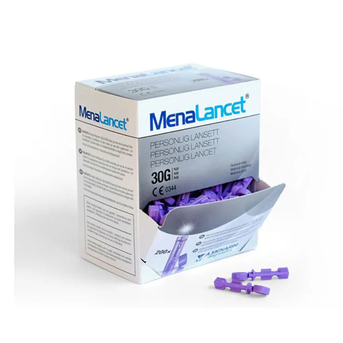 MENARINI MENARINI Menalancet 30 g 200 Lanzetten für kosmetische Anwendungen Kosmetik
