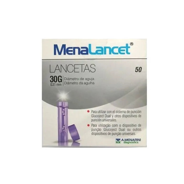 MENARINI MENARINI Menalancet 30 g 50 Lanzetten zur Anwendung in der Kosmetik