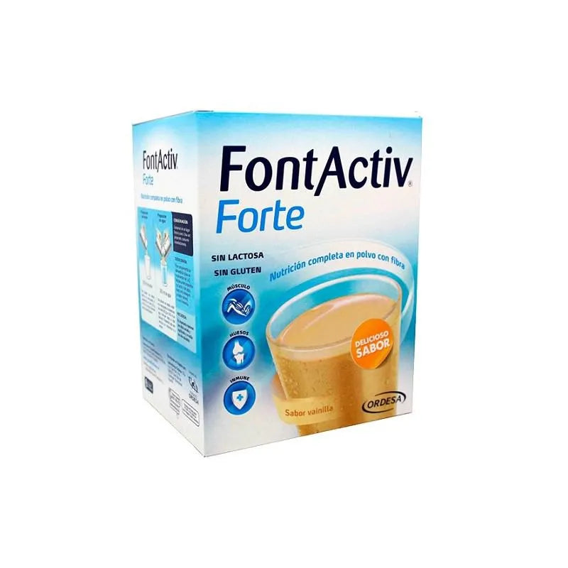 ORDESA ORDESA Fontactiv Forte Vanillegeschmack 30 g 14 Säckchen Nahrungsergänzung Kosmetik