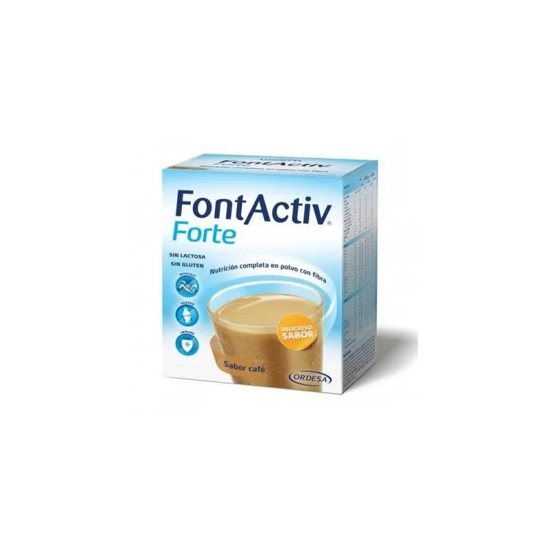 ORDESA ORDESA Fontactiv Forte Kaffee 14 Umschläge Nahrungsergänzungsmittel Kosmetik