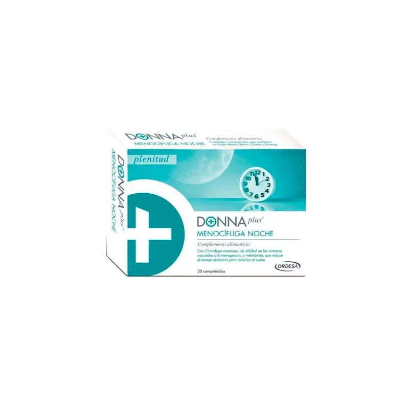 DONNA PLUS DONNA PLUS Donnaplus Menocífuga Noche 30 Tabletten Nahrungsergänzung Kosmetik