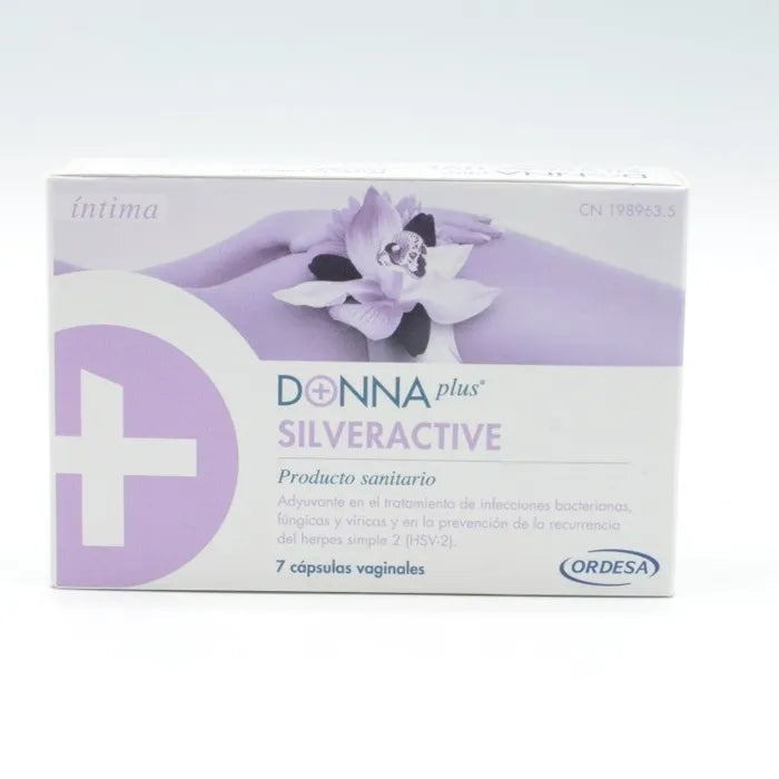 DONNA PLUS DONNA PLUS Silveractive 7 Vaginal-Kapseln 7 Stück Kosmetik