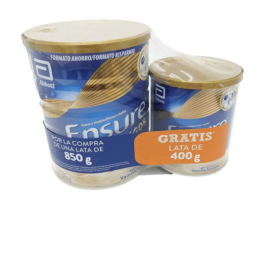 ENSURE ENSURE Nutrivigor Vanille 800 g mit Geschenk 400 g Kosmetikpflege Set