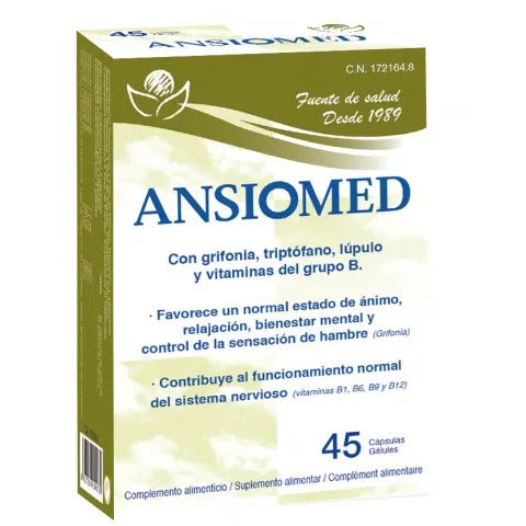 BIOSERUM BIOSERUM Ansiomed Kapseln 45 Stück Nahrungsergänzung Kosmetik