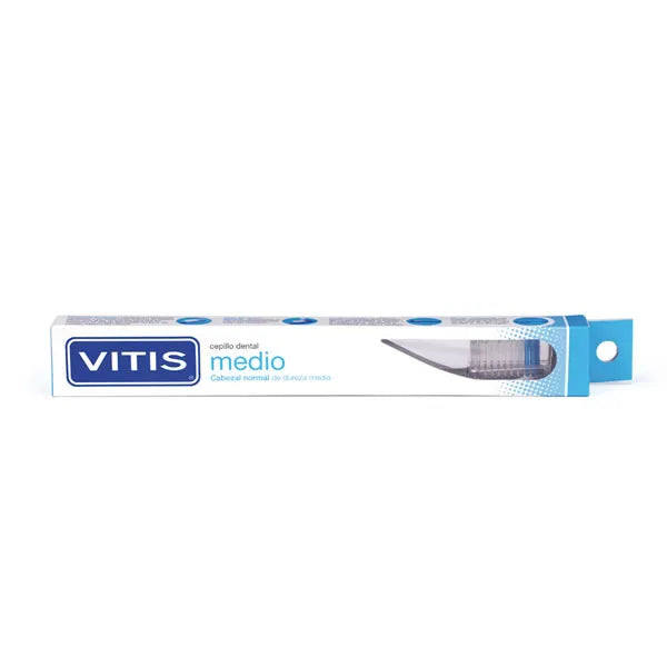VITIS VITIS Zahnbürste Medium mittlere Borsten für die tägliche Zahnpflege Kosmetik