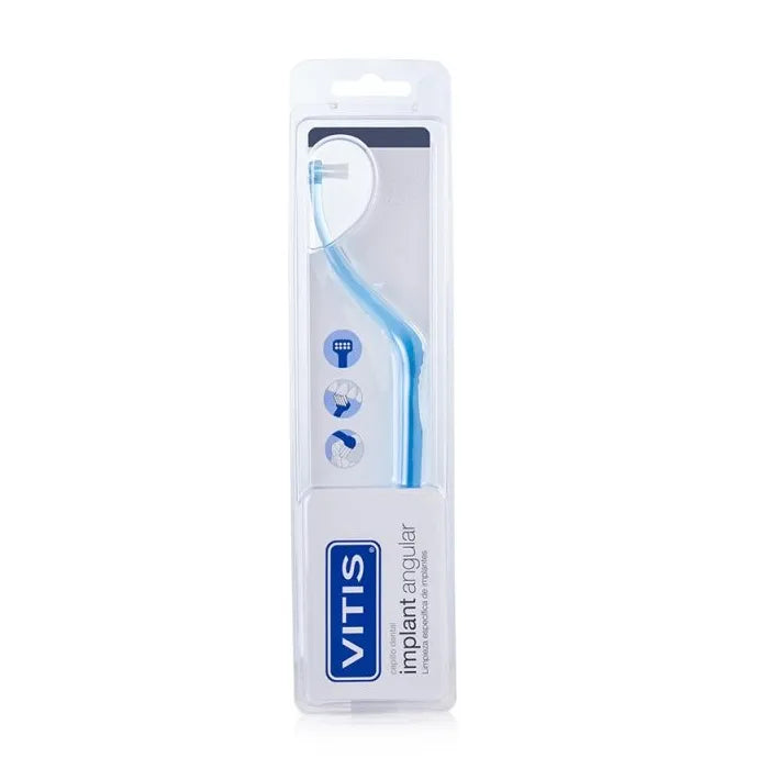 VITIS VITIS Dental Implant Zahnbürste Angular speziell für Implantatpflege Kosmetik
