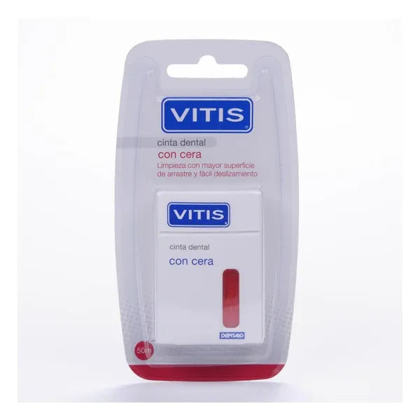 VITIS VITIS Cinta Dental Con Cera Zahnseide mit Wachs für die tägliche Zahnpflege Kosmetik