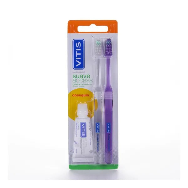 VITIS VITIS Doppelset Den Access Soft Zahnbürste und Zahnpasta Kosmetik