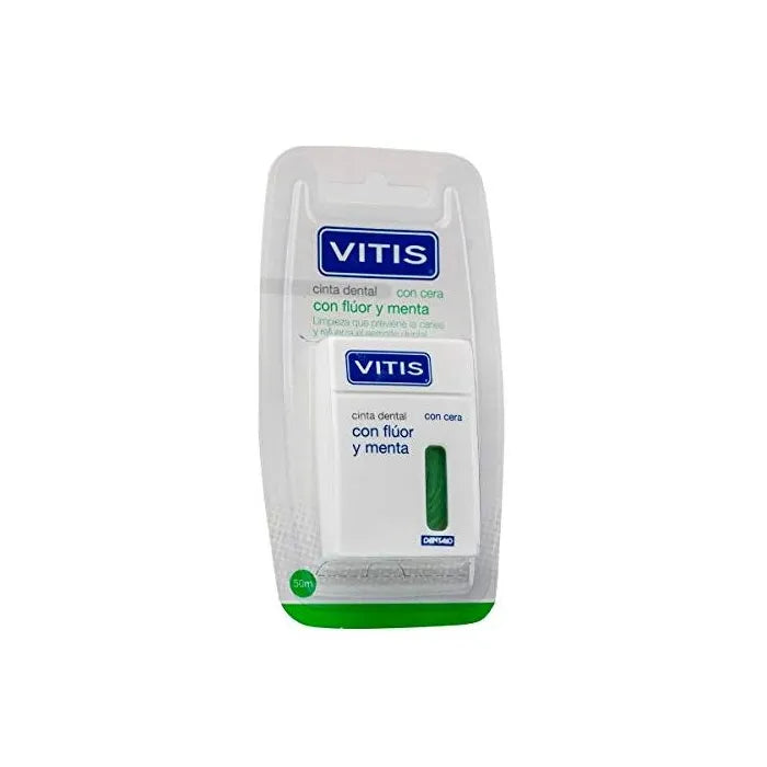 VITIS VITIS Zahnseide Fluor und Minze 50 m Kosmetik