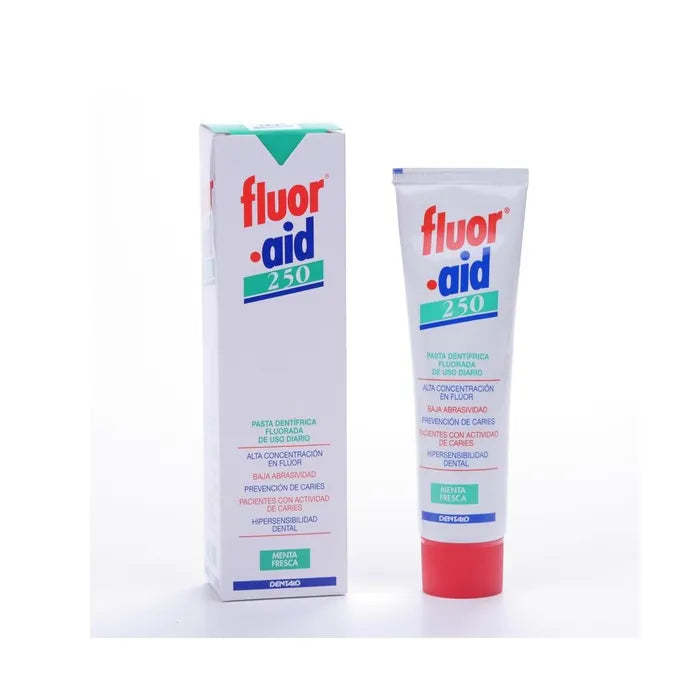 FLUOR AID FLUOR AID Dentaid Fluor 250 Hilfe Zahncreme 100 ml