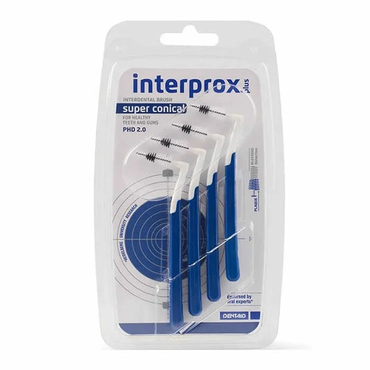INTERPROX INTERPROX Interdentalbürsten Super Conical 2.0 4 Stück Kosmetik