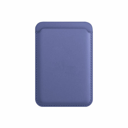 KSIX Magcard Kartenetui Blau für iPhone 12 und iPhone 13 – Rückansicht