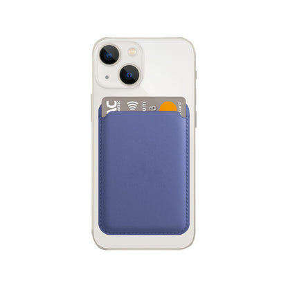 KSIX Magcard Kartenetui Blau für iPhone 12 und iPhone 13 – Produktansicht
