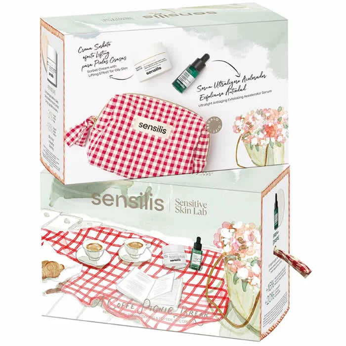 SENSILIS SENSILIS Peptide AR Sorbet Cream 50 ml Set 3 Artikel Kosmetikpflege Creme
