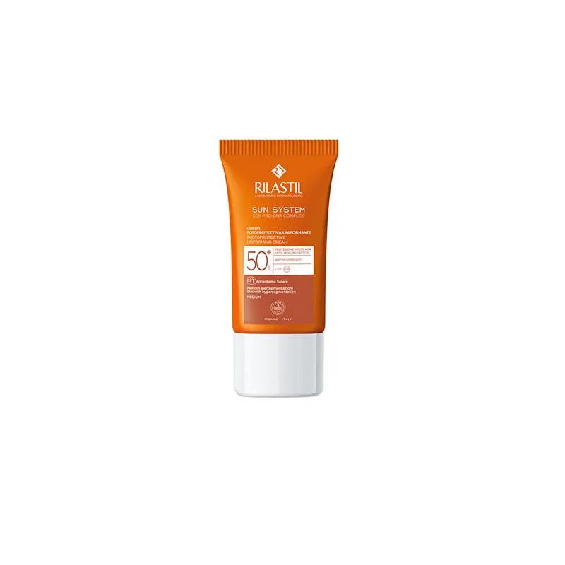 RILASTIL RILASTIL Sun System Colour Emulsion SPF 50+ Sonnenschutz 40 ml Sonnenpflege