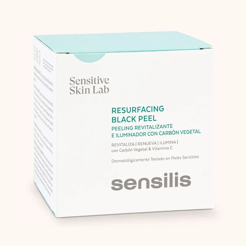 SENSILIS SENSILIS Resurfacing Schwarzes Peeling 50 ml revitalisierend und aufhellend Kosmetik