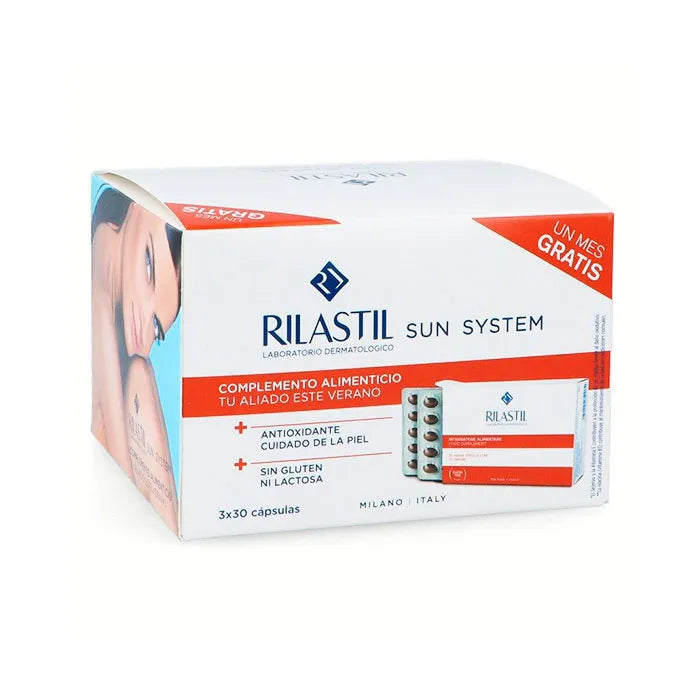 RILASTIL RILASTIL Sun System Oral Promo 2x30 Kapseln Sonnenschutz Nahrungsergänzung Sonnenpflege
