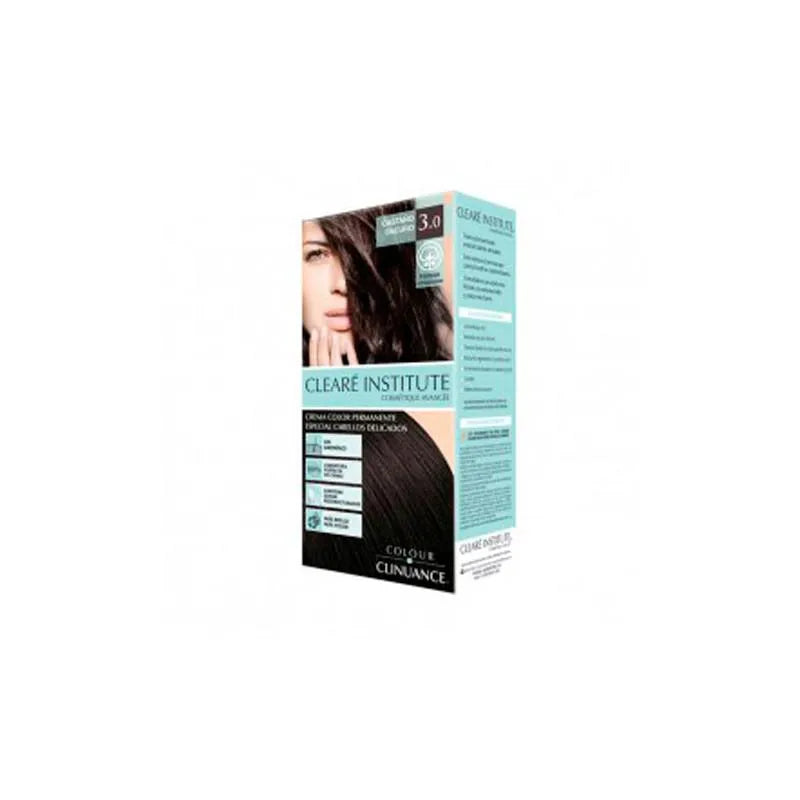 CLEARÉ INSTITUTE CLEARÉ INSTITUTE Colour Clinuance Permanent Haarfarbe 30 Dunkelbraun 170 ml Kosmetik