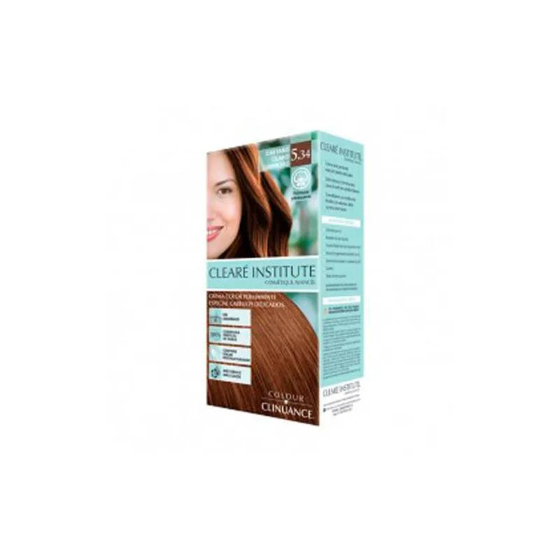 CLEARÉ INSTITUTE CLEARÉ INSTITUTE Coloración 5,34 Helles Leuchtendes Braun für Empfindliches Haar Kosmetik