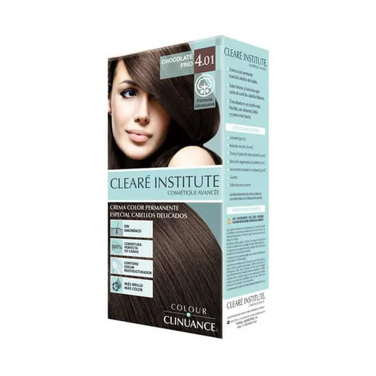 CLEARÉ INSTITUTE CLEARÉ INSTITUTE Colour Clinuance 4.01 Cold Chocolate Kosmetikfarbe