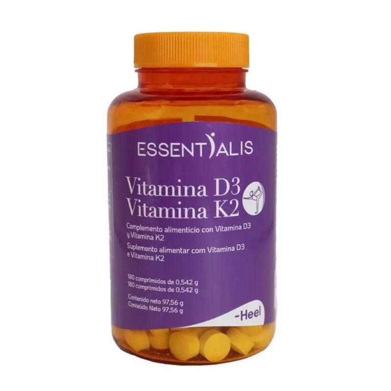 HEEL HEEL Essentialis Vitamin D3 K2 180 Tabletten Nahrungsergänzungsmittel Kosmetik