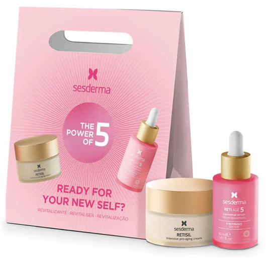 SESDERMA SESDERMA Antiage Retisil Cream 50 ml und Reti Age 5 Liposomal Serum 30 ml Set 2 Artikel