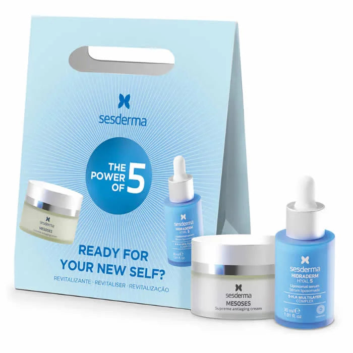 SESDERMA SESDERMA Mesoses Supreme Antiaging Cream 50 ml und Hidraderm Hyal 5 Liposomal Serum 30 ml