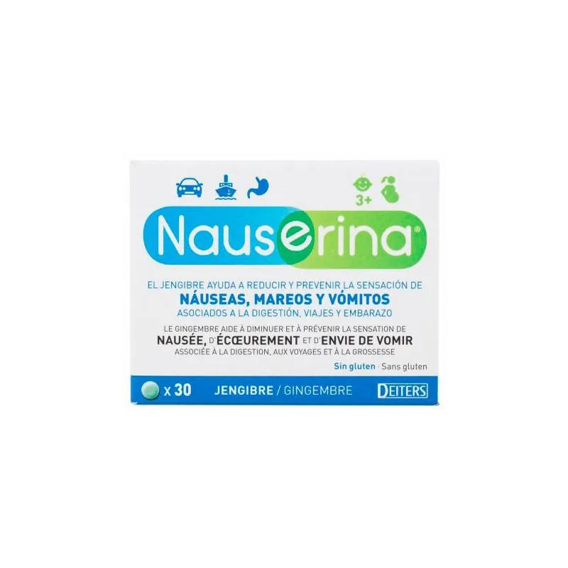 DEITERS DEITERS Nauserina 30 Tabletten Kosmetikprodukt