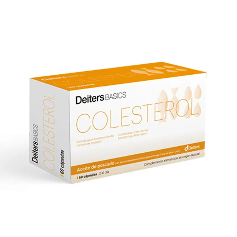 DEITERS DEITERS Basics Cholesterin Nahrungsergänzung 60 Kapseln Kosmetik