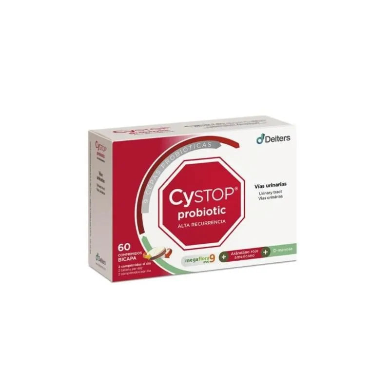 DEITERS DEITERS Cystop Probiotic 60 Tabletten Nahrungsergänzungsmittel Kosmetik