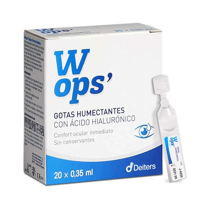 DEITERS DEITERS Wops Feuchtigkeitstropfen Einzeldosis 20 Stück für die Hautpflege Kosmetik