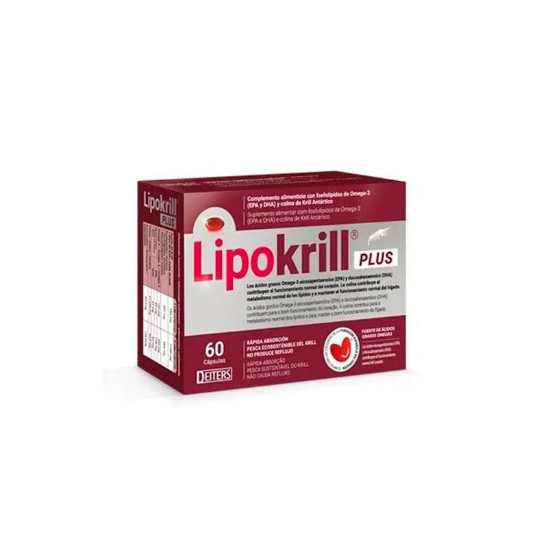 DEITERS DEITERS Lipokrill 60 Kapseln Nahrungsergänzung Kosmetik