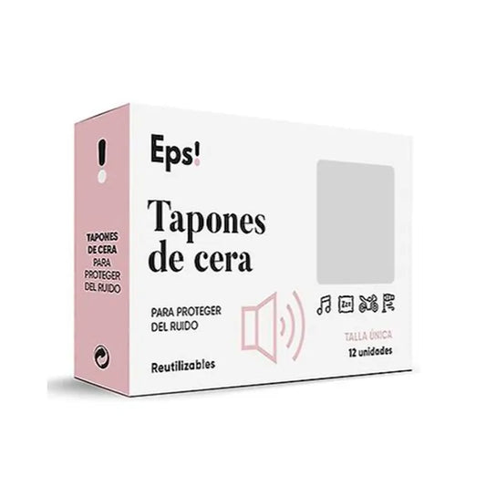 EPS EPS Ohrstöpsel aus Wachs 12 Stück Kosmetik