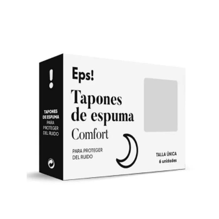 EPS EPS Comfort Foam Ohrstöpsel 6 Stück Schaumstoff Gehörschutz Kosmetik