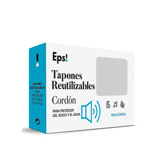 EPS EPS Wiederverwendbare Ohrstöpsel mit Band 2 Stück Kosmetik