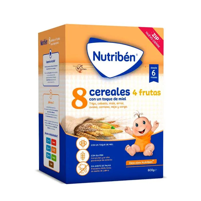 NUTRIBEN NUTRIBEN Nutribén 8 Müsli und Honig 4 Früchte 600 g Kosmetik