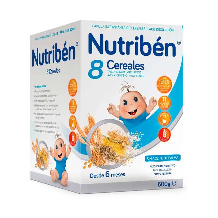 NUTRIBEN NUTRIBEN Papilla 8 Müsli 600 g Kosmetik