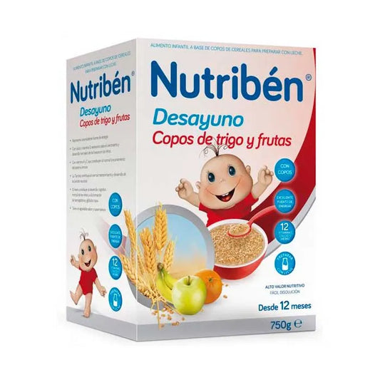 NUTRIBEN NUTRIBEN Weizen-Frühstücksflocken mit Früchten 750 g Kosmetik