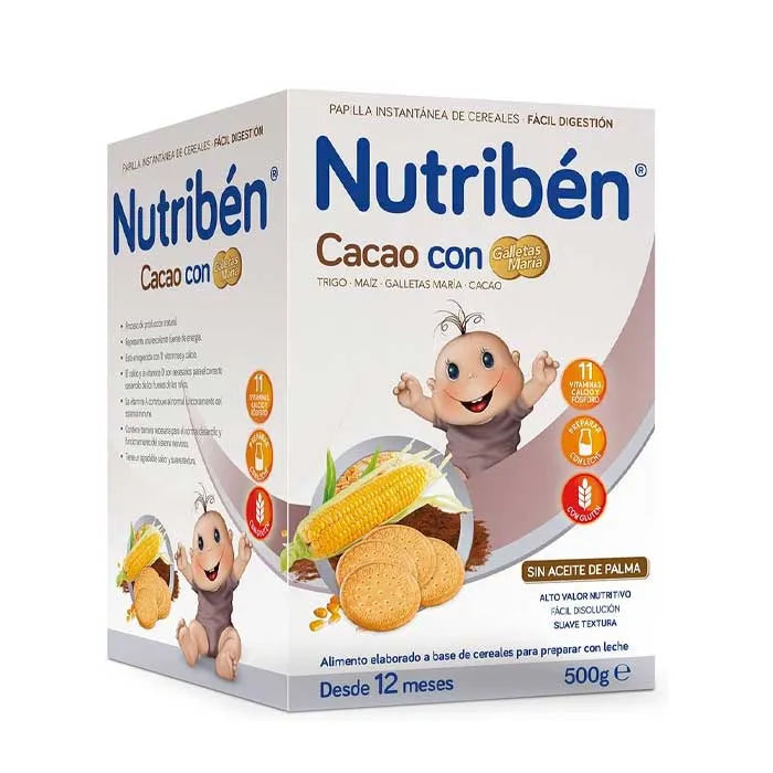 NUTRIBEN NUTRIBEN Kakao mit Maria Keksen 500 g Kosmetikpflege