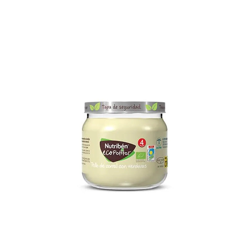 NUTRIBEN NUTRIBEN Ecopotito Verduras mit Freilandhuhn 120 g Kosmetik