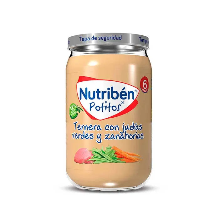 NUTRIBEN NUTRIBEN Rindfleisch mit grünen Bohnen und Karotten 235g Kosmetik