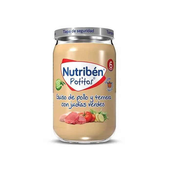 NUTRIBEN NUTRIBEN Potito Huhn Rindfleisch und Grüne Bohnen 235 g Kosmetik