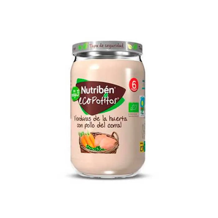 NUTRIBEN NUTRIBEN Ecopotito Gemüse und Huhn 235 g Kosmetik