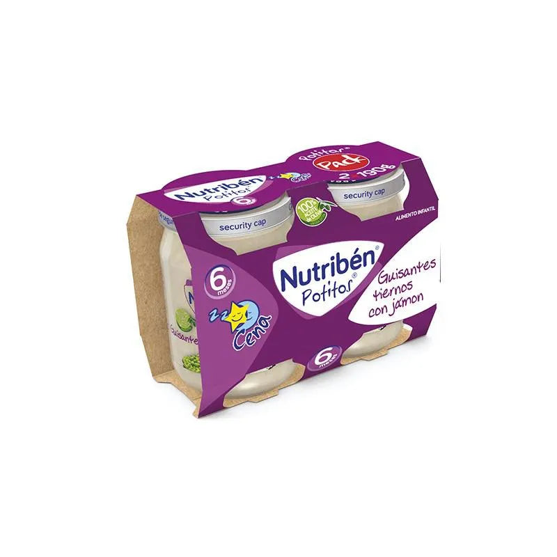NUTRIBEN NUTRIBEN Potito Cena Bipack Erbsen mit Schinken 2 x 190 g Kosmetik