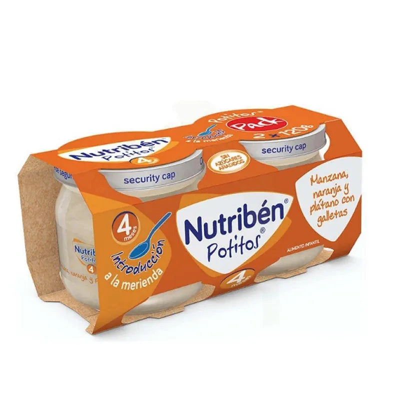 NUTRIBEN NUTRIBEN Gläschen Banane Orange Keks 2 x 190 g Kosmetik