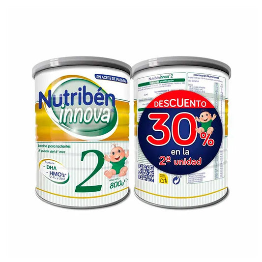 NUTRIBEN Nutriben Duplo Innova Babynahrung 2 x 800 g Packung Kosmetik