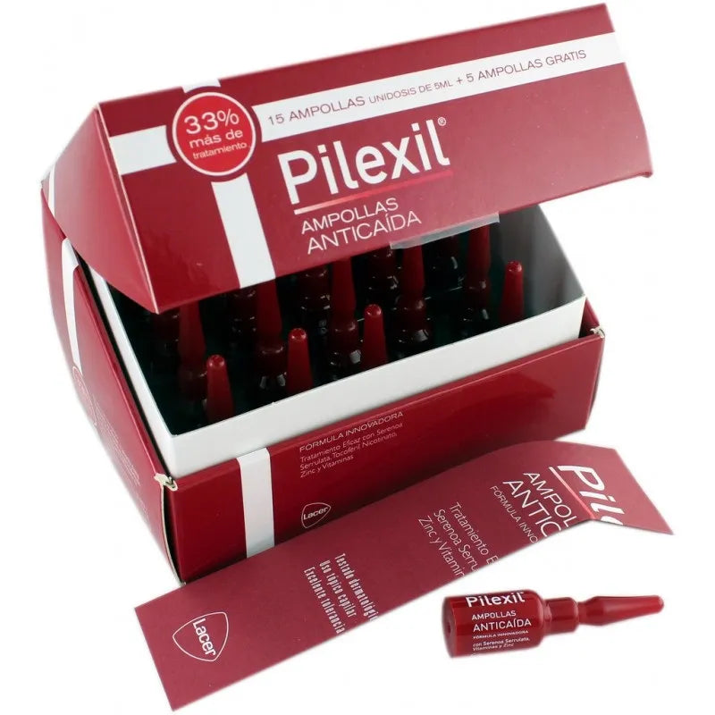 PILEXIL PILEXIL Anti-Sturz Ampullen 15 x 5 ml Haarpflege Kosmetik