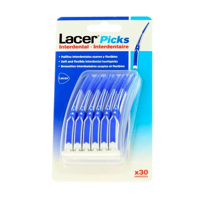 LACER LACER Picks Interdentalbürsten 30 Stück zur Zahnzwischenraumreinigung Kosmetik