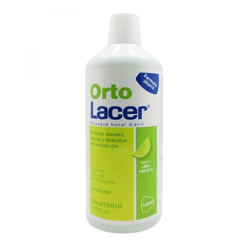 LACER Ortolacer Mundspülung Frische Limette 1 Liter Conditioner