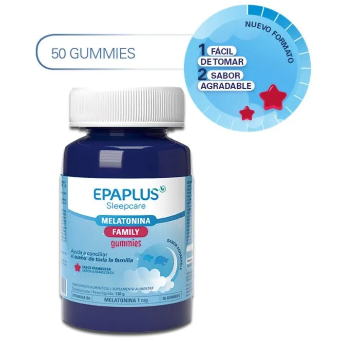 EPAPLUS EPAPLUS Sleep Gummies mit Melatonin 50 g Nahrungsergänzungsschmelztabletten Kosmetik